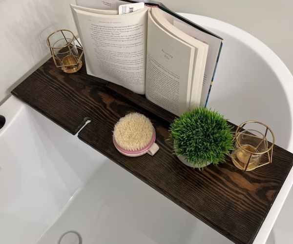 Bath Tray board, tub tray, caddy, self care2
