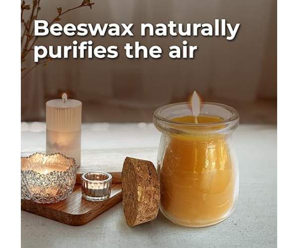 BeeTheLight Beeswax Jar Candle2 (1)