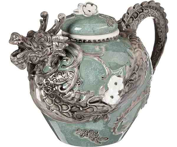Blue Sky Ceramic Dragon Teapot2 (1)