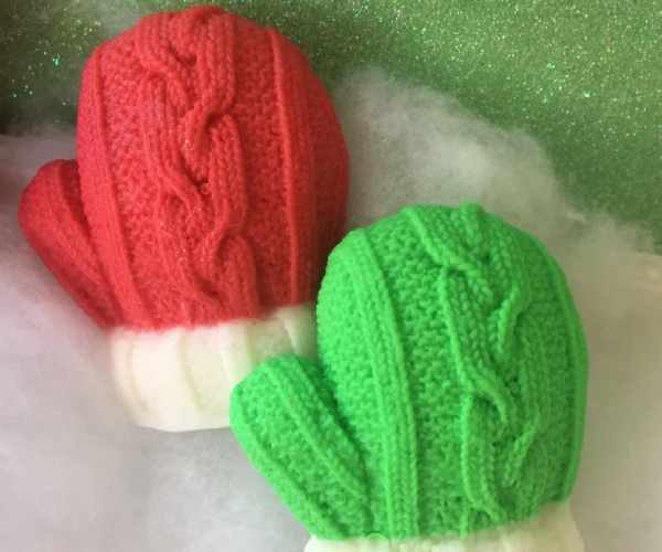 Christmas Mitten - Winter Soap3