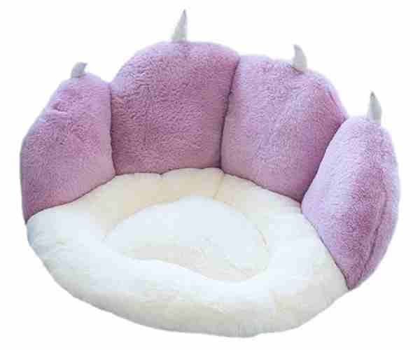 Cushion Pink Chair Cat Paw Pillow3