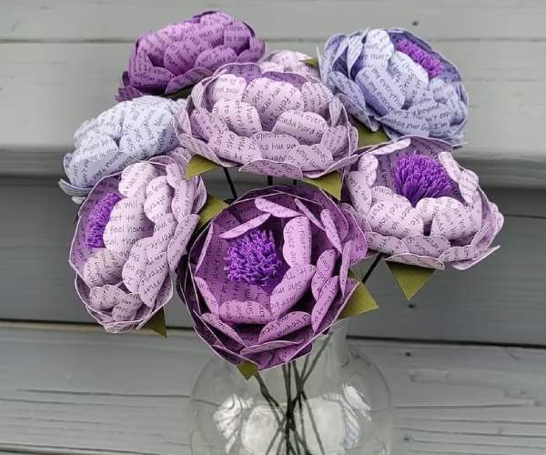 Custom Song Lyric Peonies2