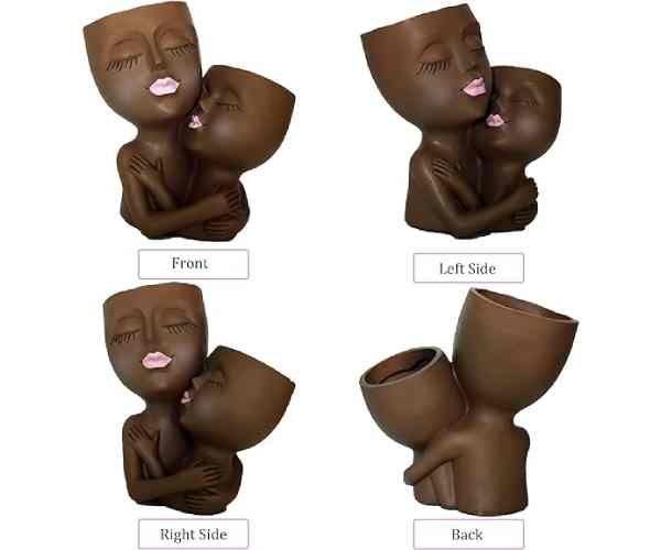 Dolkgy Head Planter Face Pots for Plants3 (1)