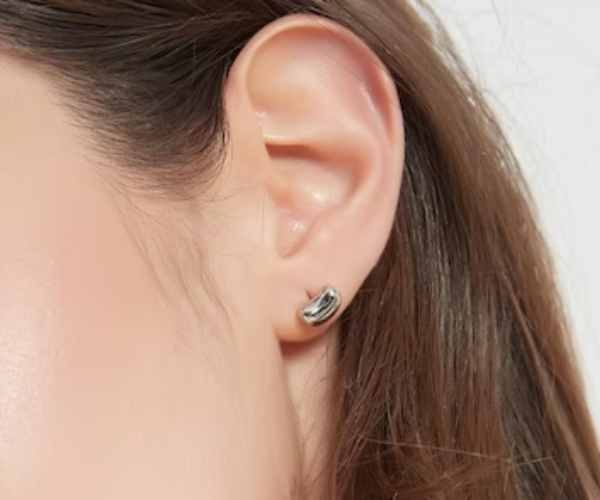 Elegant Cute Gold Bean Earrings3