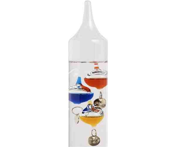 Galileo Thermometer with Glass Globe Barometer3 (1)