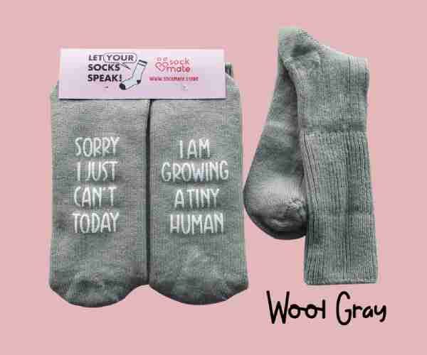 Growing a Tiny Human Pregnancy Socks2