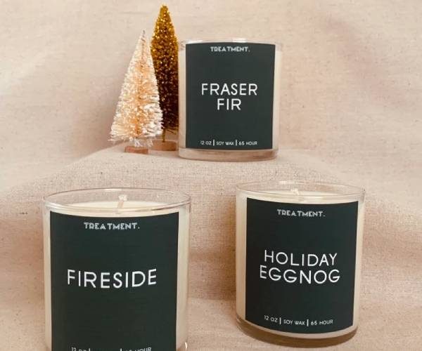 HOLIDAY!! FRASER FIR Soy Candle2