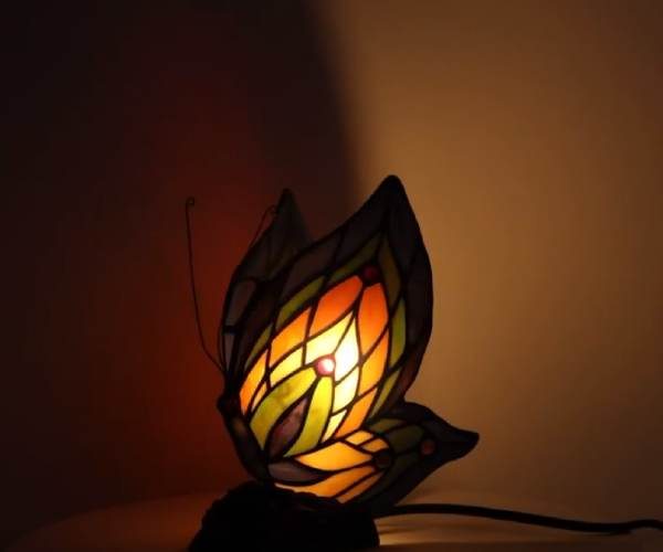 Home Lavish Tiffany Style Butterfly Lamp3 (1)