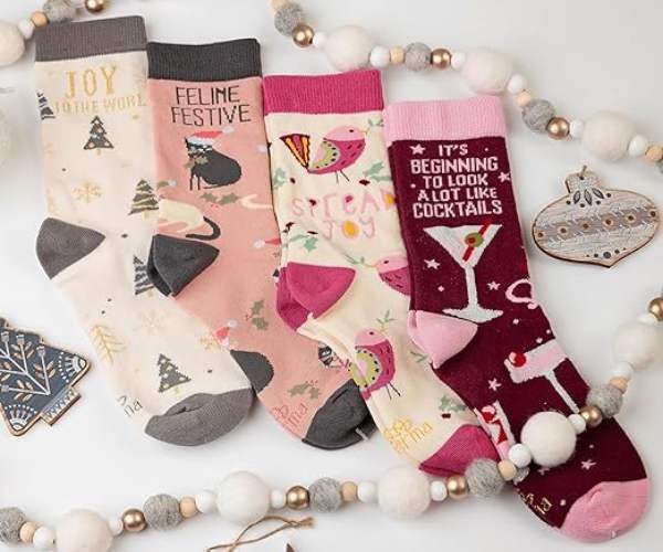 Karma Women's Novelty Socks2 (1)
