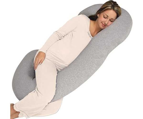 Leachco Snoogle Chic Jersey Total Body Pillow4 (1)