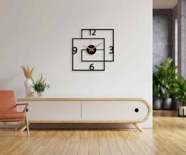 Modern Black Large Wall Clock4