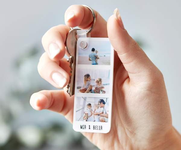Personalised Photo Strip Keyring2
