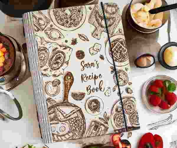 Personalized Wooden Recipe Book2