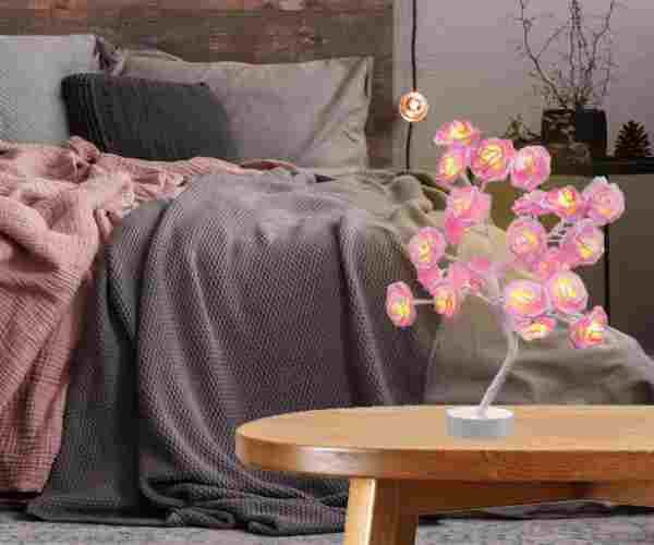 Pink Flower Rose Tree lamp4 (1)