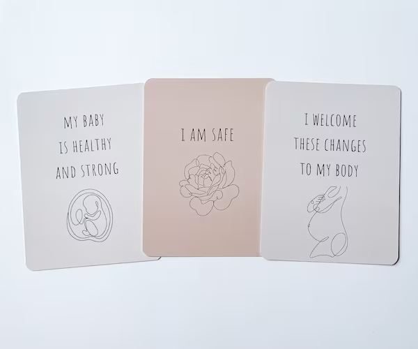 Pregnancy and Birth Affirmation Cards3