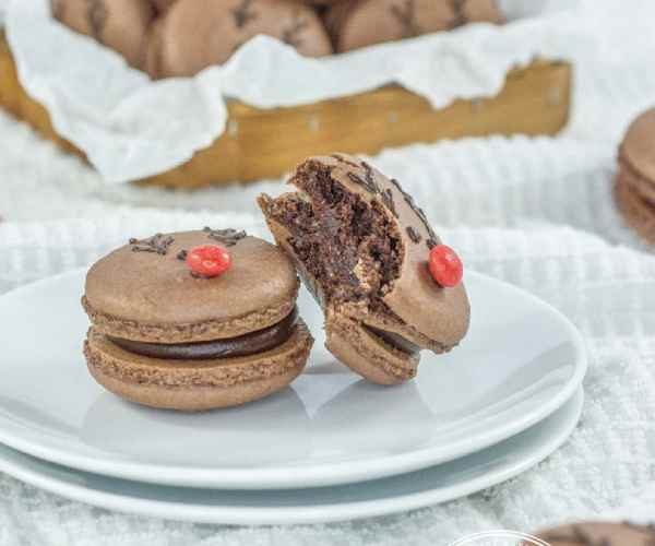 RECIPE - Reindeer French Macarons2