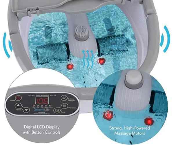 SereneLife Hydro Therapy Foot Bath Massager3 (1)