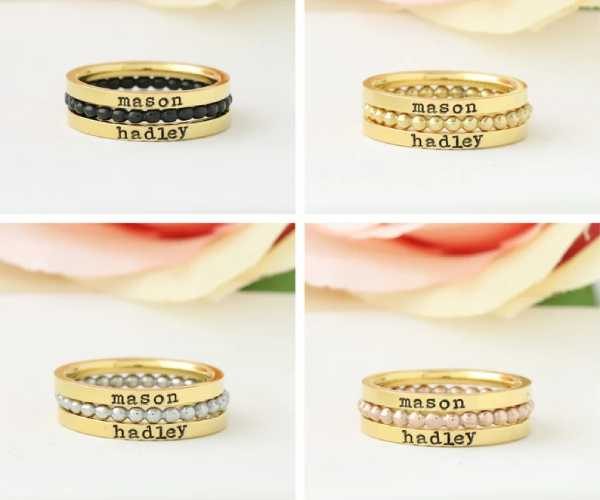 Skinny Stackable Ring2