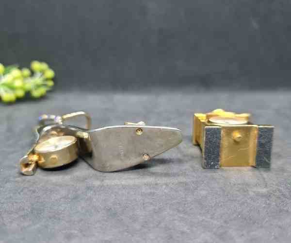 Small High Heel Shoe and Brass Carriage Clock5 (1)