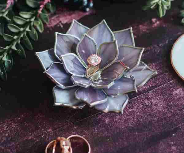 Stained Glass Succulent Ring Holder3