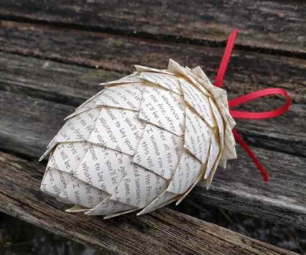 YOUR SONG Pinecone Ornament